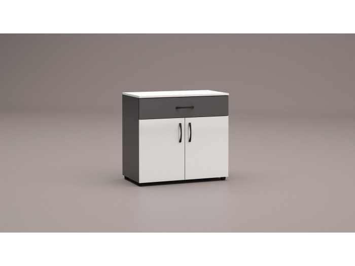 Скрин Аполо 6 (антрацит гланц/бяло гланц)